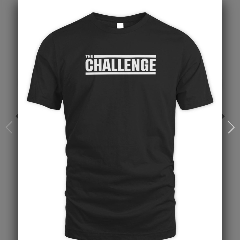 MTV Challenge black M Unisex T-shirt